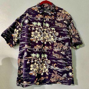 Vintage POLO Ralph Lauren Hawaiian Aloha Shirt